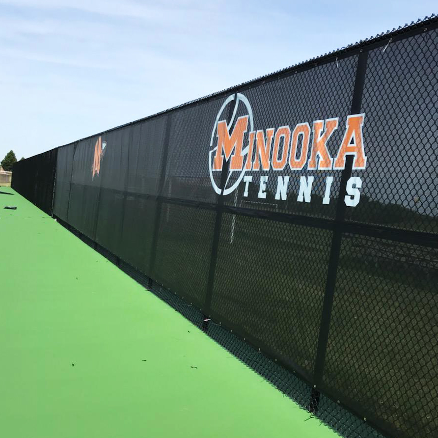 Print Your School Logos On Tennis Screen