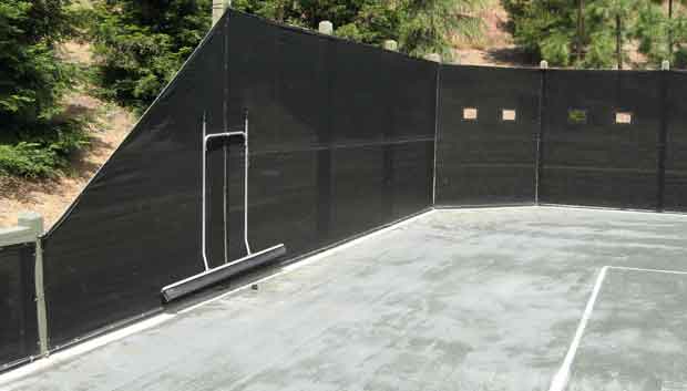 Polypro Material For Best Court Privacy