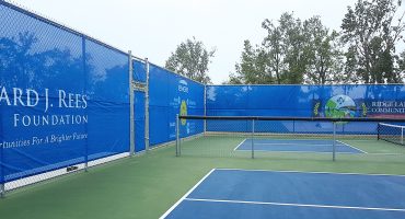  Covered Aluminum Tennis Net Crank Black : Tennis