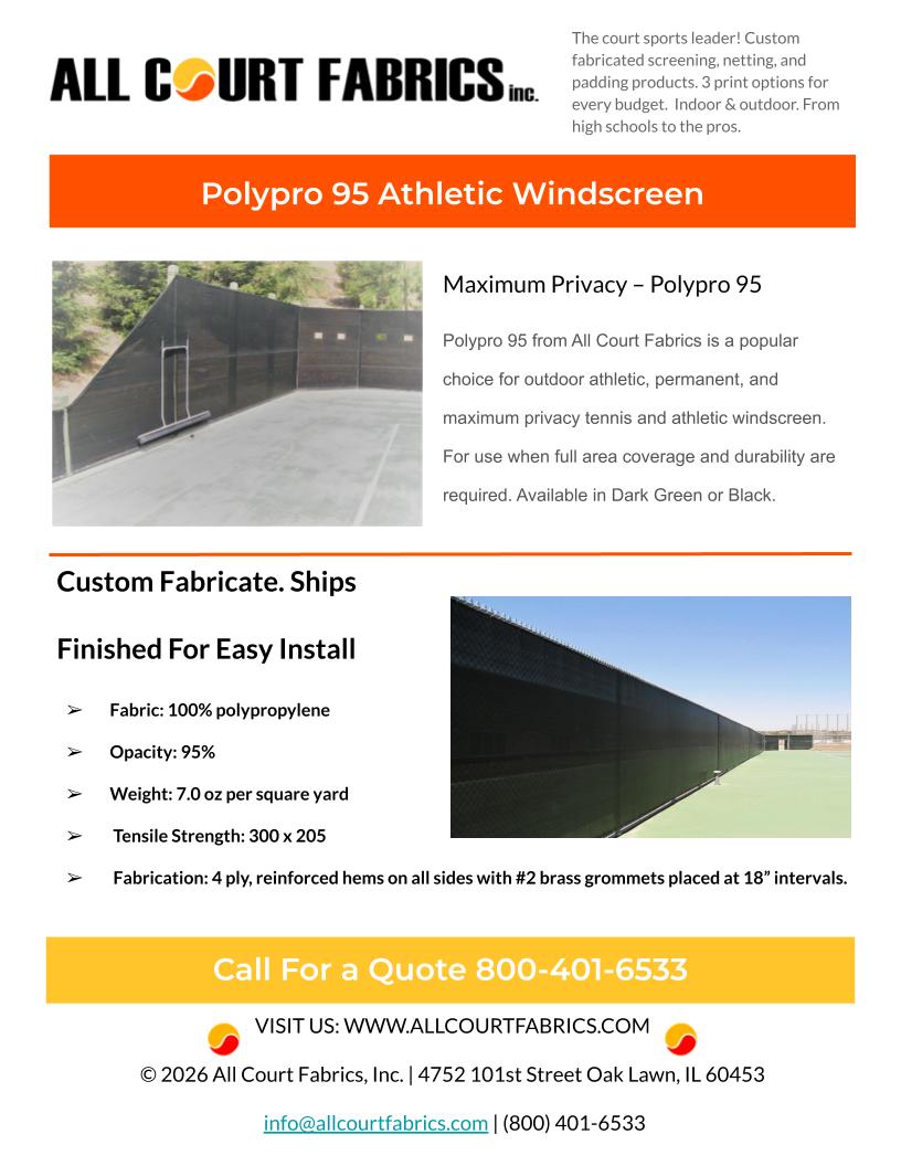 Polypro 95 Spec Sheet Thumbnail